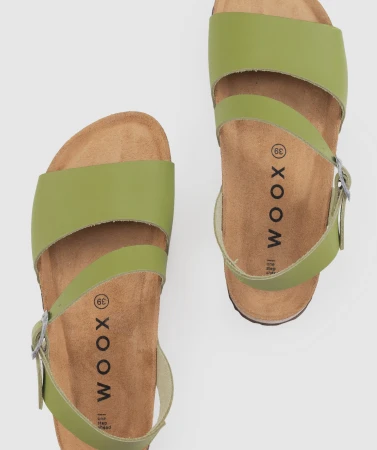 WOOX Agira Green dámské sandály