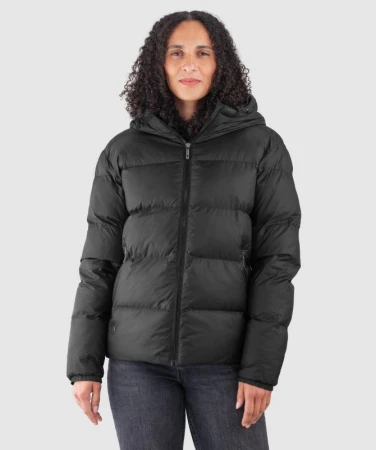 WOOX Alsek Black Beauty dámská zimní bunda