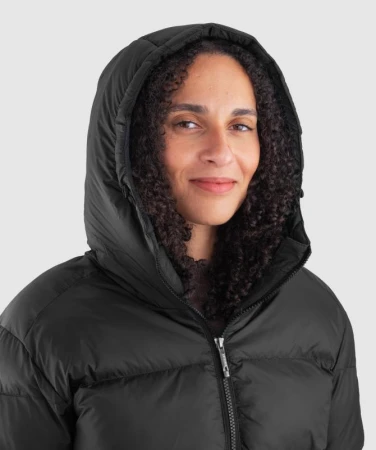 WOOX Alsek Black Beauty dámská zimní bunda