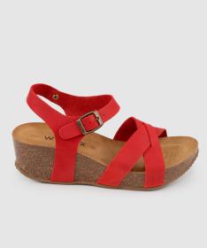 Woox Alta Fiery Red dámské sandály