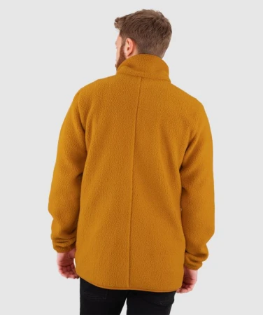Woox Fleecová Mikina Anngat Buckthorn Brown