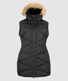 Woox Asola Black Onyx dámska vesta