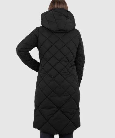 WOOX Aspen Jet Black dámský kabát