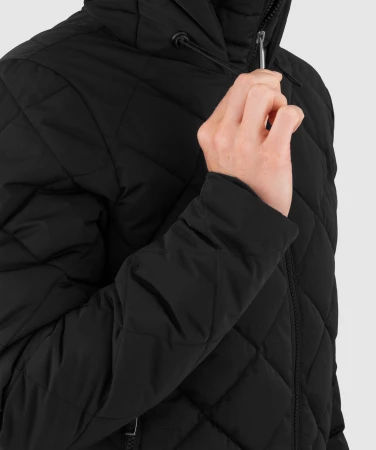 WOOX Aspen Jet Black dámský kabát
