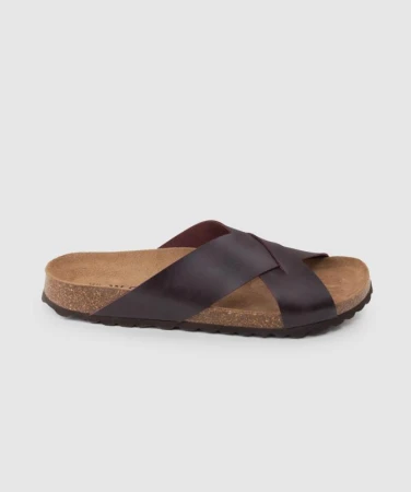 WOOX Assoro Brown pánské nazouváky