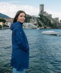 Woox Aston Skipper Blue dámska vetrovka