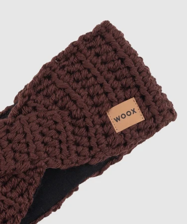 WOOX Atrek Brown merino pánská čelenka