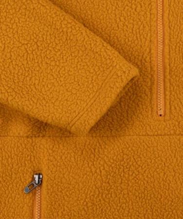 Woox Fleecová Mikina Attu Buckthorn Brown