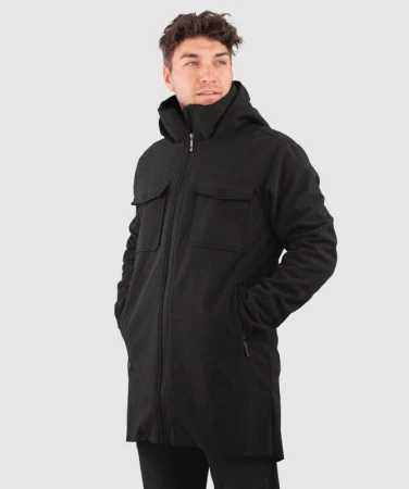 WOOX Berga Black Beauty pánská softshellová parka