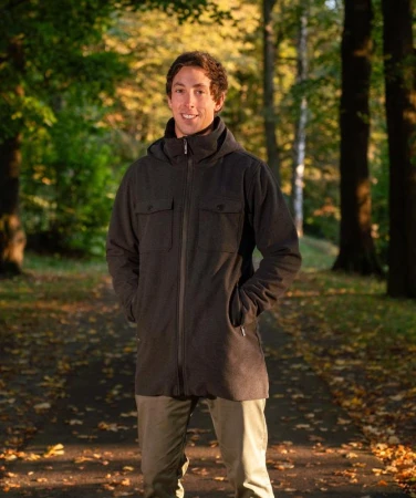 WOOX Berga Black Beauty pánská softshellová parka