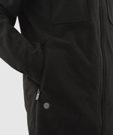 WOOX Berga Black Beauty pánská softshellová parka