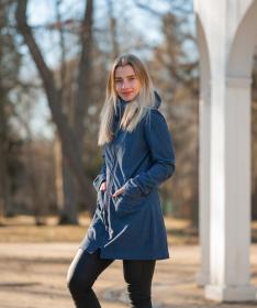 Woox Bovisa Blue Nights dámská parka