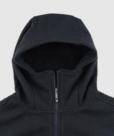 Woox Laval Blue Graphite woolshellová bunda + triko zdarma