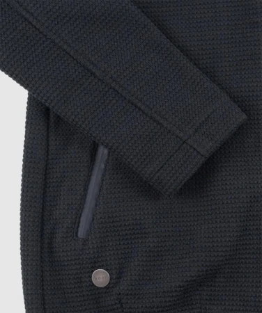 Woox Laval Blue Graphite woolshellová bunda + triko zdarma