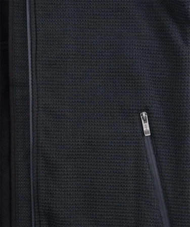 Woox Laval Blue Graphite woolshellová bunda + triko zdarma