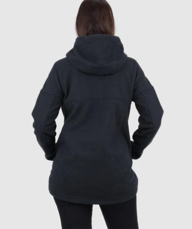 Woox Laval Blue Graphite woolshellová bunda + triko zdarma