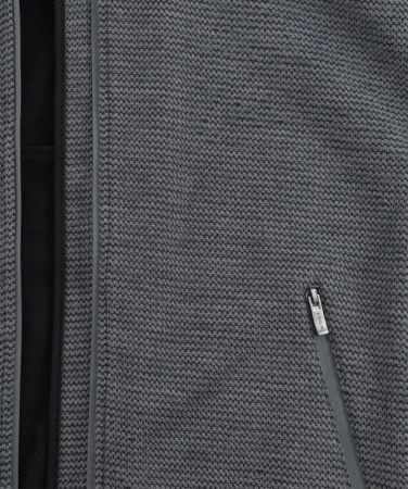 Woox Laval Castor Grey woolshellová bunda