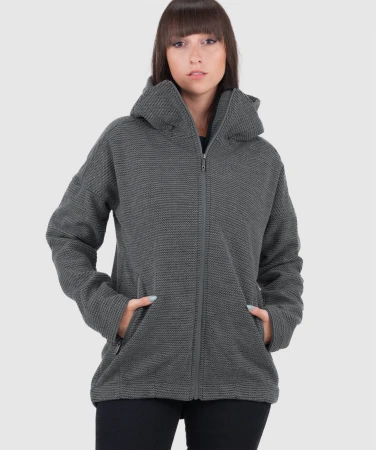 Woox Laval Castor Grey woolshellová bunda Woox Laval Castor Grey woolshellová bunda