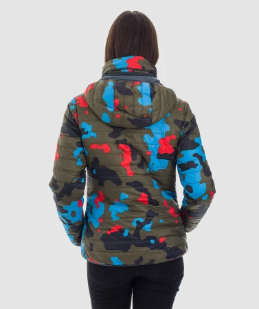 WOOX Pinna Camo dámská oboustranná bunda