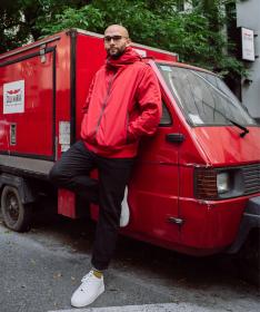 Woox Buren Chili Pepper pánska vetrovka