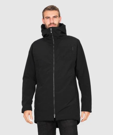 Woox Carnaby Anthracite pánská parka + triko zdarma Woox Carnaby Anthracite pánská parka + triko zdarma