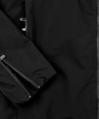 Woox Carnaby Anthracite pánská parka + triko zdarma