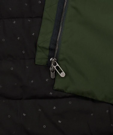 Woox Carnaby Kombu Green pánská zimní bunda