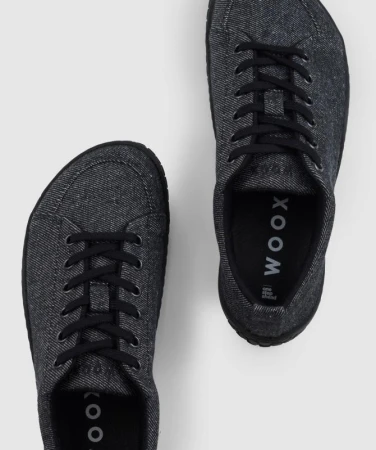 WOOX Cesano Black Beauty barefoot boty