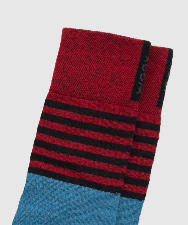 WOOX Chiswick Blue pánské merino ponožky