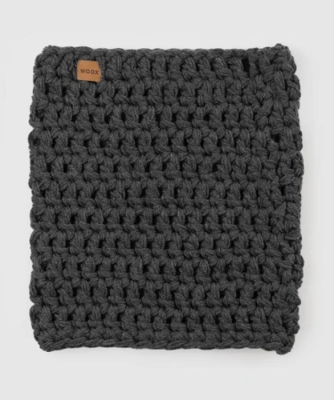 WOOX DG Neckerchief tmavě šedý pánský nákrčník