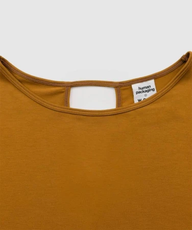 WOOX Dirias Golden Brown dámská lehká mikina