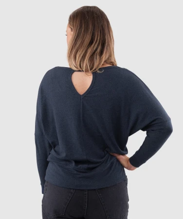 WOOX Dirias Navy Blazer dámská lehká mikina