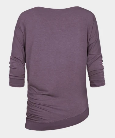 WOOX Diridas Prunum Black Plum dámské triko