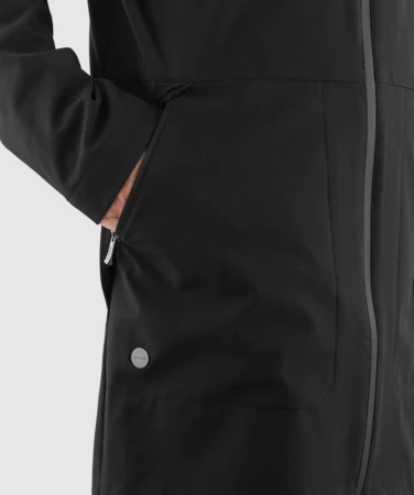 WOOX Ede Black Beauty pánská softshellová parka