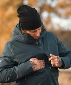 Woox Egge vol.II Midnight Navy pánská zimní bunda + triko zdarma