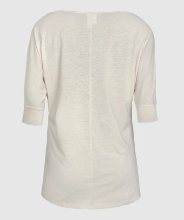 WOOX Faciem Viridi Bone White dámské triko