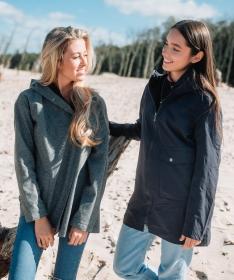 Woox Facilis Putamen Dark Chica dámská bunda + triko zdarma