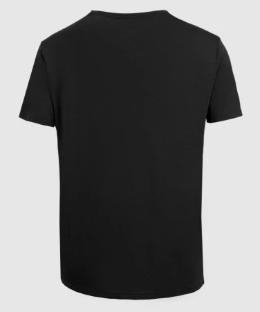 WOOX Fairlie Anthracite pánské merino triko