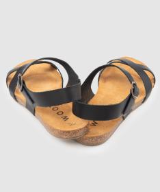 Woox Fidea Black dámské sandály