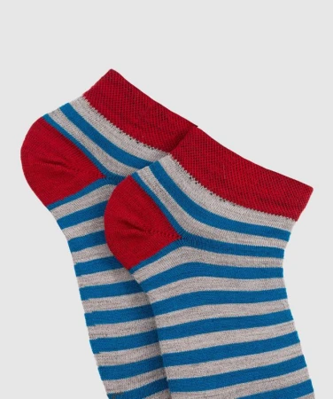 WOOX Fita Blue merino pánské ponožky