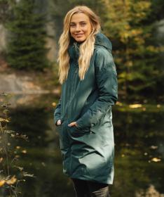 Woox Gakona Dark Sea dámská zimní parka + sleva 500,- na příslušenství