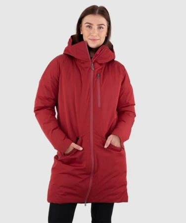 Woox Gakona Red Dahlia dámská zimní bunda