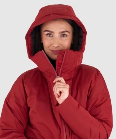 Woox Gakona Red Dahlia dámská zimní bunda