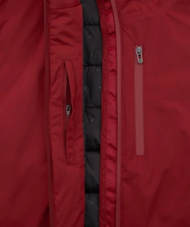 Woox Gakona Red Dahlia dámská zimní bunda