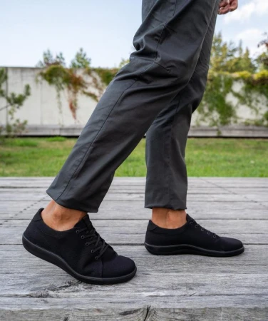 WOOX Gerum Black pánské boty