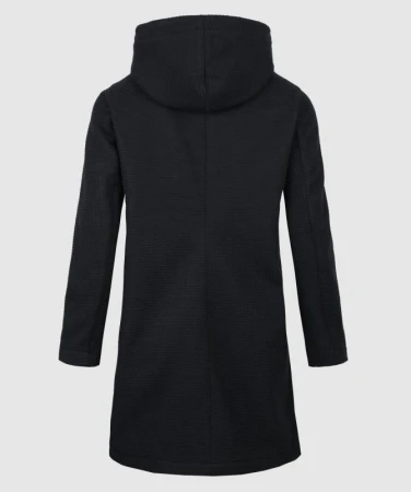 Woox Harlem Black Beauty woolshellový kabát