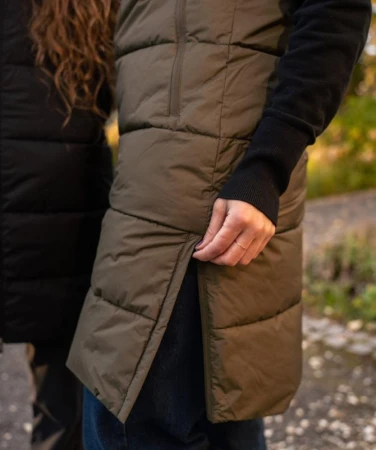 WOOX Hinde Ivy Green dámská vesta