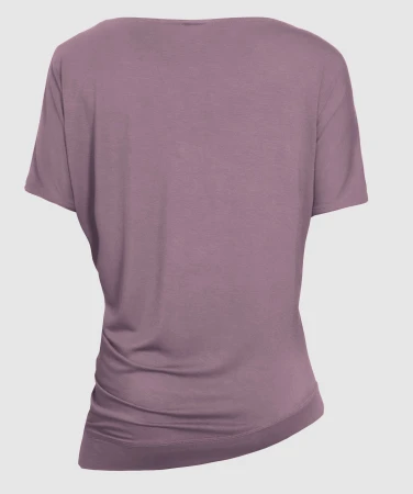WOOX Hornus Black Plum dámské triko