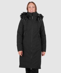 Woox Iwate Jet Black kabát Woox Iwate Jet Black kabát