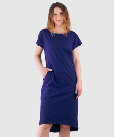 WOOX Jomitan Bellwether Blue dámské šaty